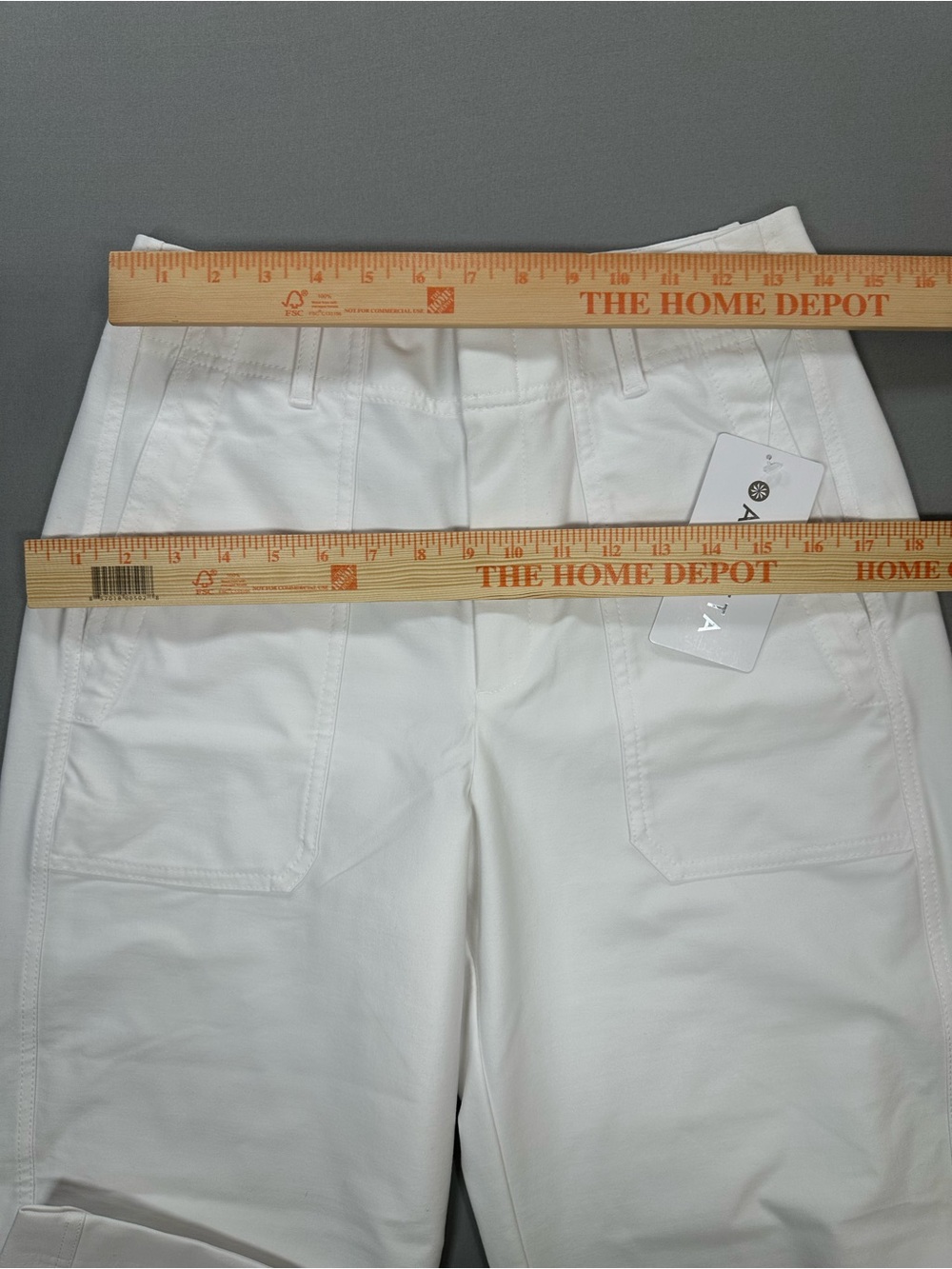 NWT Athleta Skyline High Rise Barrel Leg Pant, Bright White - Womens 6 - Picture 12 of 16